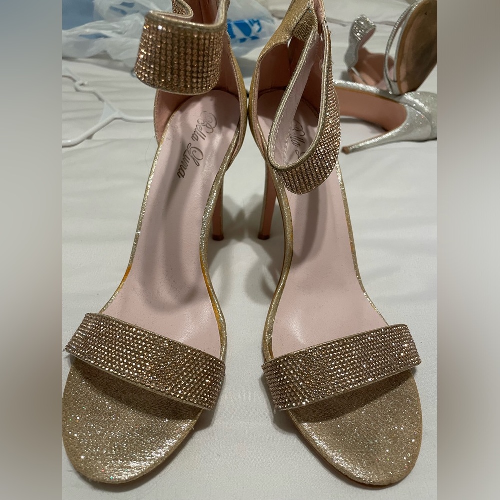 Rose Gold Heels size 10